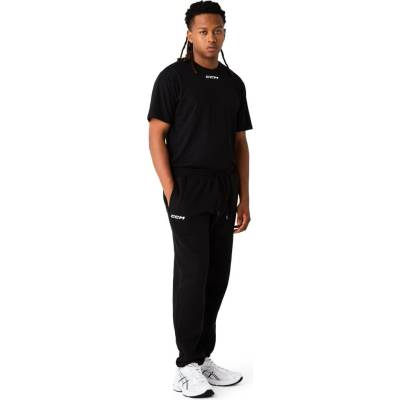 Pánské kalhoty CCM Team Fleece Cuffed jogger Black