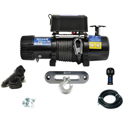 HUSARWINCH Naviják Husar Winch BST 8500, 12V, Syntetické lano