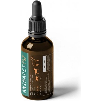 Konopný Táta CBD lososový olej pro psy 5% 10 ml