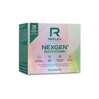 Reflex Nutrition Nexgen® 60 kapslí Vysoce kvalitní multivitamín pro celkové zdraví