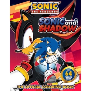 SONIC & SHADOW OFF COLORING BK (2024)