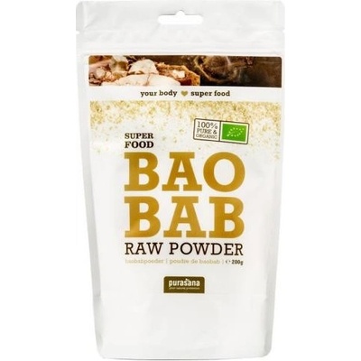 Purasana Prášok z baobabu BIO 200 g