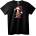 NOONEBRAND Тениска Коледна буква I - XS, Black