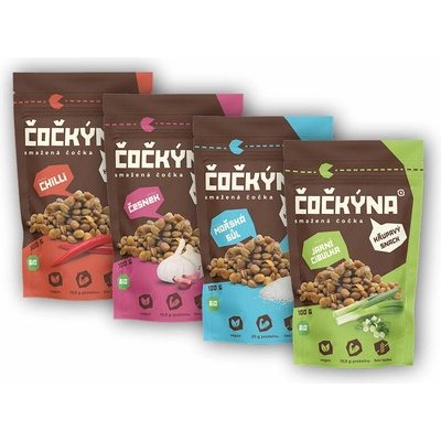 Čočkýna Smažená Čočka Bio česnek 100 g