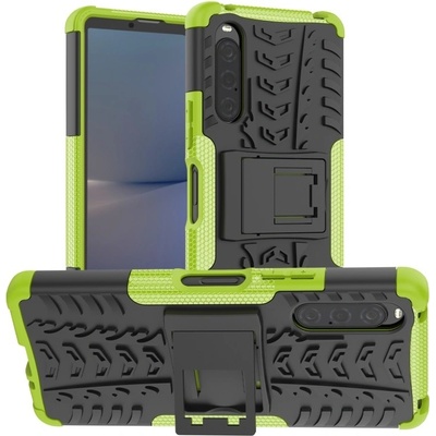 VSECHNONAMOBIL 62853 STAND Extra odolný obal Sony Xperia 10 V zelený – Hledejceny.cz