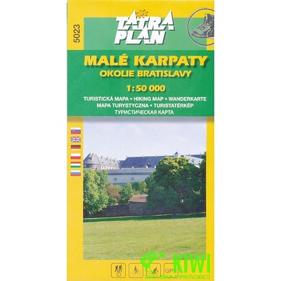 Malé Karpaty 1:50 000 Okolie Bratislavy