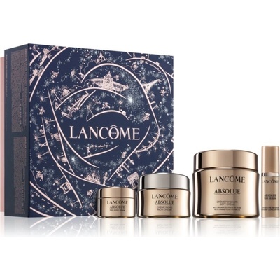Lancôme Absolue Lancôme Absolue regeneračné pleťové sérum 5 ml + Lancôme Absolue jemný regeneračný krém s extraktom z ruže 60 ml + Lancôme Absolue výživný regeneračný krém s extraktom z ruže 15 ml + L
