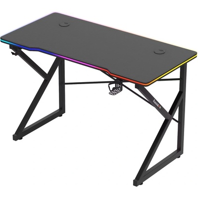 Huzaro Гейминг бюро Huzaro - Hero 1.7 RGB, черно (HZ-HERO 1.7 RGB BLACK)