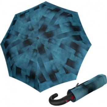 Knirps T.260 Medium Duomatic eko deštník elegantní plně automatický modrý