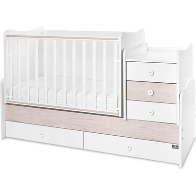 Lorelli ЛЕГЛО maxi plus new 70/160 БЯЛО/СВЕТЪЛ ДЪБ-3box (3800166107677)