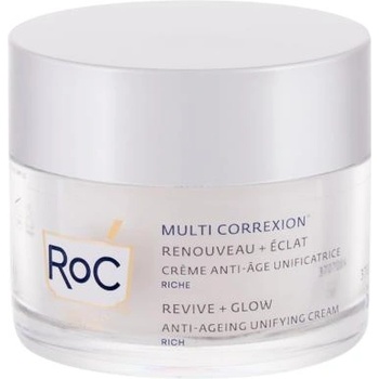 RoC Multi Correxion Revive + Glow Anti-Ageing Unifying Cream подхранващ крем против бръчки 50 ml за жени