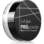 L. A. Girl Cosmetics PRO. Powder HD прозрачна фиксираща пудра цвят Translucent 5 гр