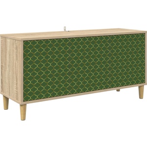 vidaXL ТВ шкаф GELEEN 102 x 33 x 50 см Сонома Инженерна дървесина (8007071)
