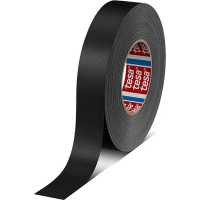Tesa 4651 Premium Textilná lepiaca páska 19 mm x 50 m 310 µ čierna 8 ks