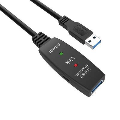 Кабел удължение USB 3.0 AM / AF Active Extension Cable 5M Black - CU827A-5.0m (4895182217850)