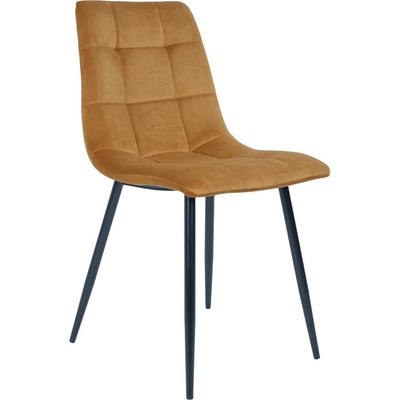 House Nordic Жълти тапицирани трапезни столове в комплект 2 бр. Middelfart - House Nordic (1001193)