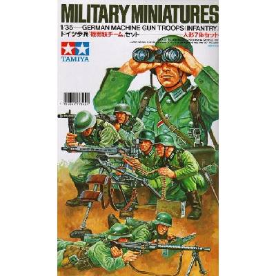 Tamiya Německá kulometná skupina WWII 1:35