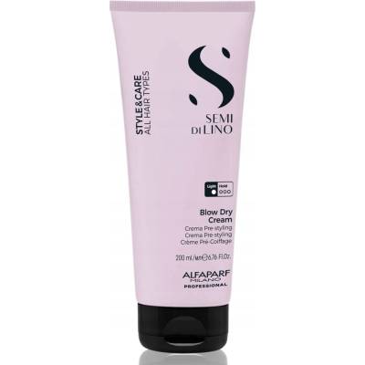 Alfaparf Milano Semi Di Lino Style & Care Blow Dry Cream stylingový krém pre tepelnú úpravu vlasov 200 ml