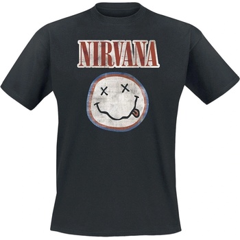 Image 1 of Nirvana Distressed Logo Black 2XL Риза (NIRVTS01MB05)