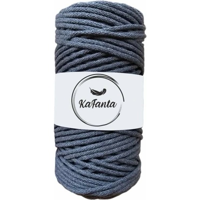 Bavlnená šnúra KaFanta 3 mm - grafitová