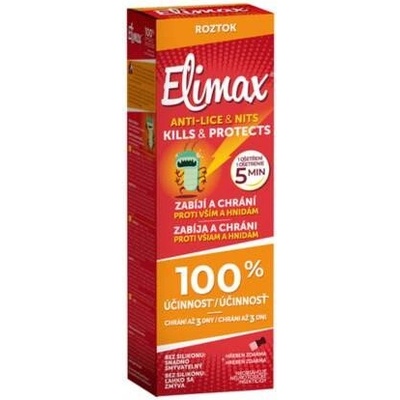 Elimax Roztok proti všiam a hnidám 100 ml