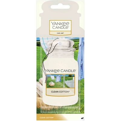 Yankee Candle Clean Cotton papírová visačka