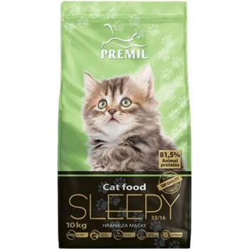 PREMIL Super Premium Sleepy - пълноценна храна за подрастващи котенца, бременни и кърмещи котки, с пилешко и патешко месо, 2 кг - Сърбия