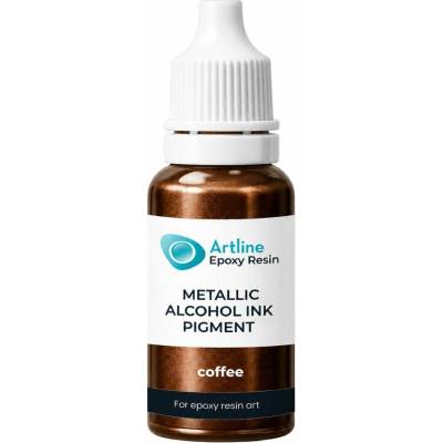 Artline Group metalický alkoholový inkoust coffee 10 ml
