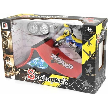 Donbful Играчка за пръсти - рампа за трикове с мотор (ro60423)