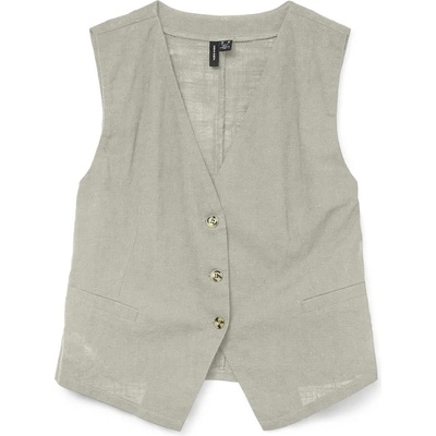 VERO MODA Елек Vero moda Caia waistcoat - Grey (Silver Lining)