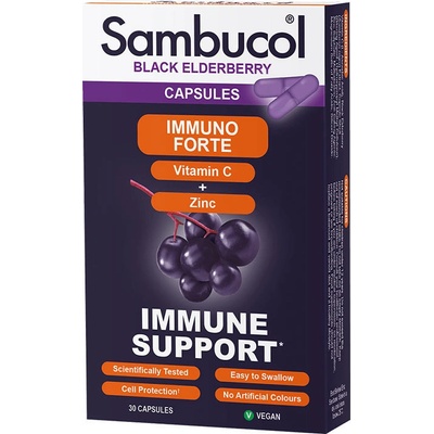 Sambucol Immuno Forte Capsules 30 Capsules