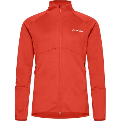 Vaude Дамско поларено яке Vaude Women's Monviso Fleece Full Zip Jacket II Fleece jacket - Glowing Red - размер 42 (EU) (105-4121-1315)