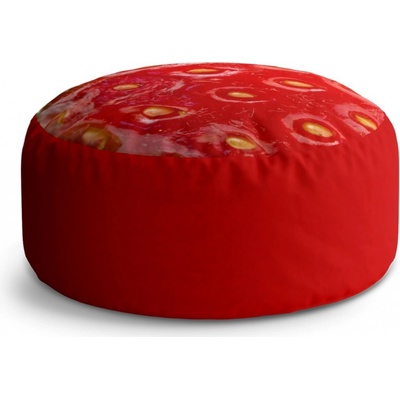 Sablio Taburet Circle Jahoda: 40x50 cm