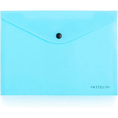 Obálka plastová s drukem A5 Pastelini modrá 402153