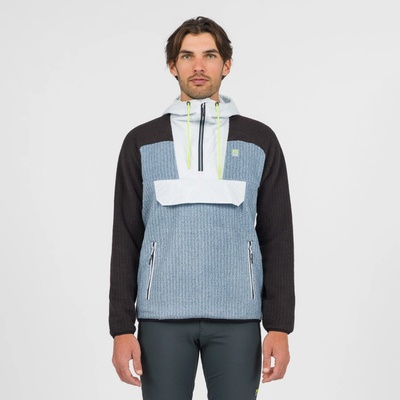 Karpos Rocchetta Vogue Hoodie Half Zip Windw.Blue/Black/Illusion Blue