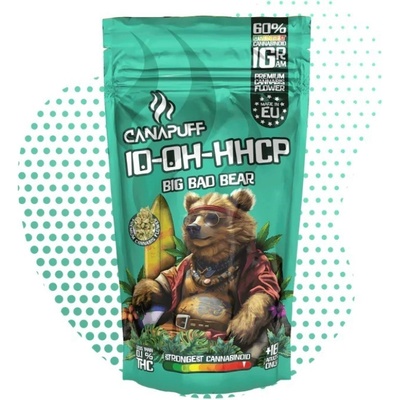 CANAPUFF 10-OH-HHCP BIG BAD BEAR 60% 0,2% THC 1 g – Sleviste.cz