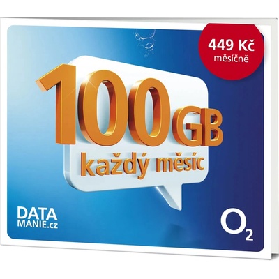 O2 Datamanie 100 GB – Sleviste.cz
