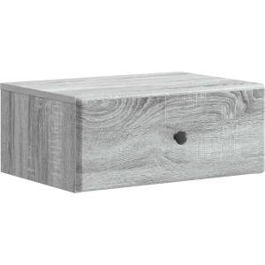 vidaXL Спален шкаф с монтаж на стена Сива сонома 49 x 34, 5 x 20 см (899137)