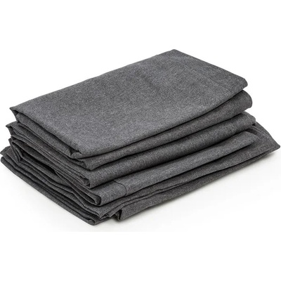 Blumfeldt Titania Dining Set, Калъфки за възглавници, 10-бр, 100% полиестер, тъмно сив (GDMC5-Titania Covers) (GDMC5-Titania Covers)