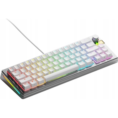 Glorious GMMK 3 PRO HE 65 % Prebuilt Wired GLO-KB-GMMK3-PRO-65-PB-HE-W-SIL-US