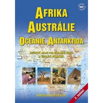 Školní atlas/Afrika, Austrálie,Oceánie, Antarktida, 2. vydání