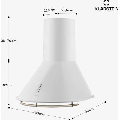 Klarstein Lumio Neo 60 cm 610 m³/h