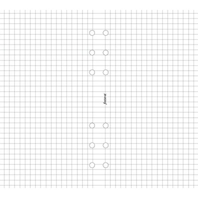 FILOFAX Вложка за календар, личен размер, карирана, filofax, бяла fx-132905 (fx-132905)