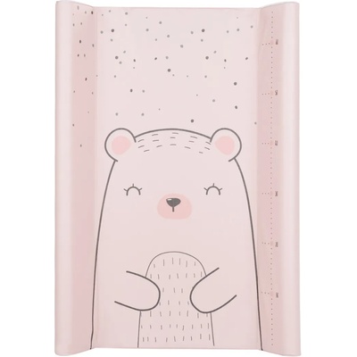 KikkaBoo Мека подложка за повиване KikkaBoo - Bear with me, Pink, 80 x 50 cm (31108060047)