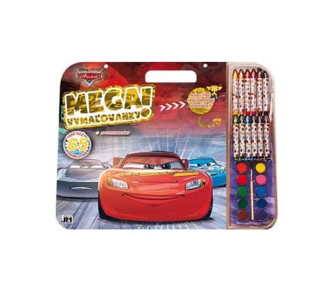 Mega omalovánkový set Auta
