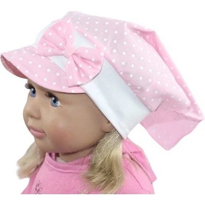 Letná šatka SIMA Dots Rose