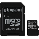Kingston Canvas Select microSDHC 16GB UHS-I U1 SDCS/16GB
