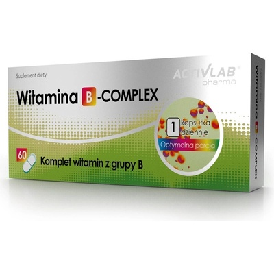 ACTIVLAB Pharma Vitamin B-Complex, 60 Capsules