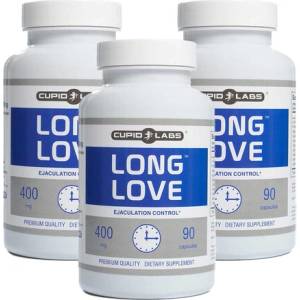  3 x Задържащи капсули за мъже Long Love 3x90бр