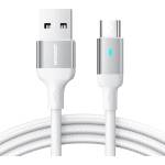 JOYROOM Кабел за бързо зареждане и трансфер на данни Joyroom, USB към micro US (S-UM018A102W)